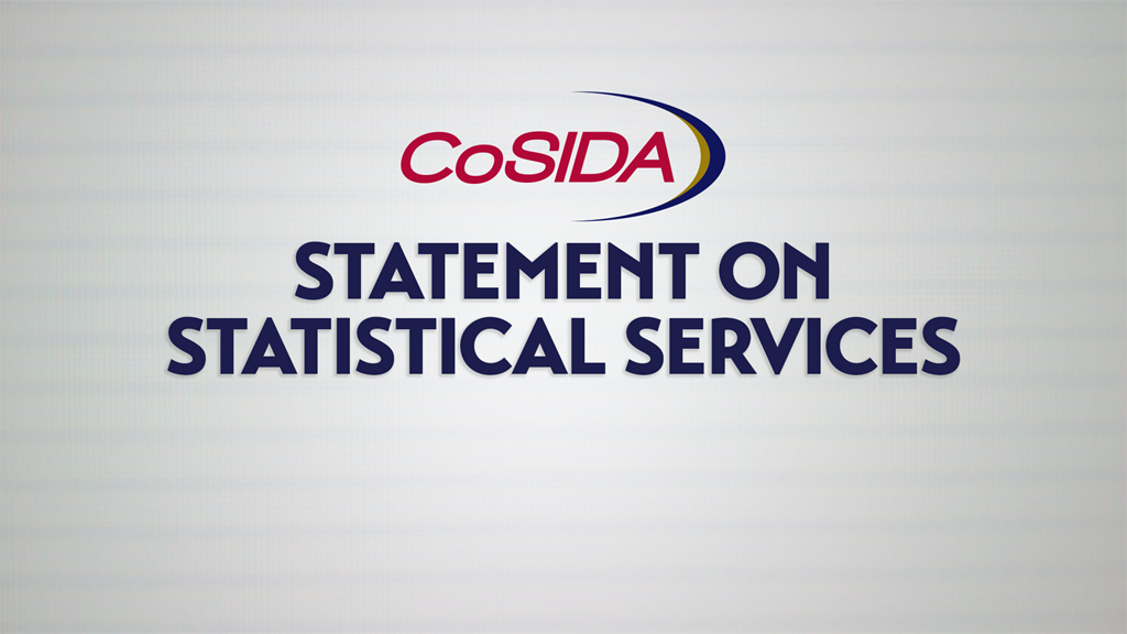 CoSIDA Statement on Statistical Services